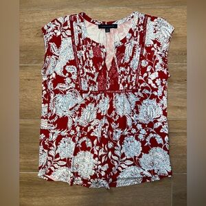 Tommy Hilfiger Like New Red White and Blue Sleeveless Top size Small